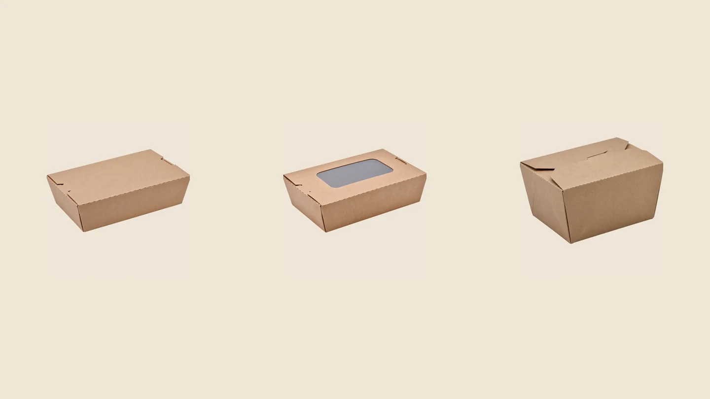 KAMI catalog selection of kraft paper tableware products